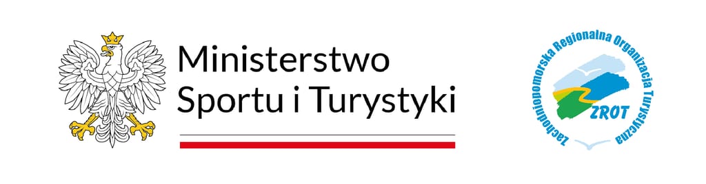 Logotypy: Ministerstwo Sportu i Turystyki, Zachodniopomorska Regionalna Organizacja Turystyczna