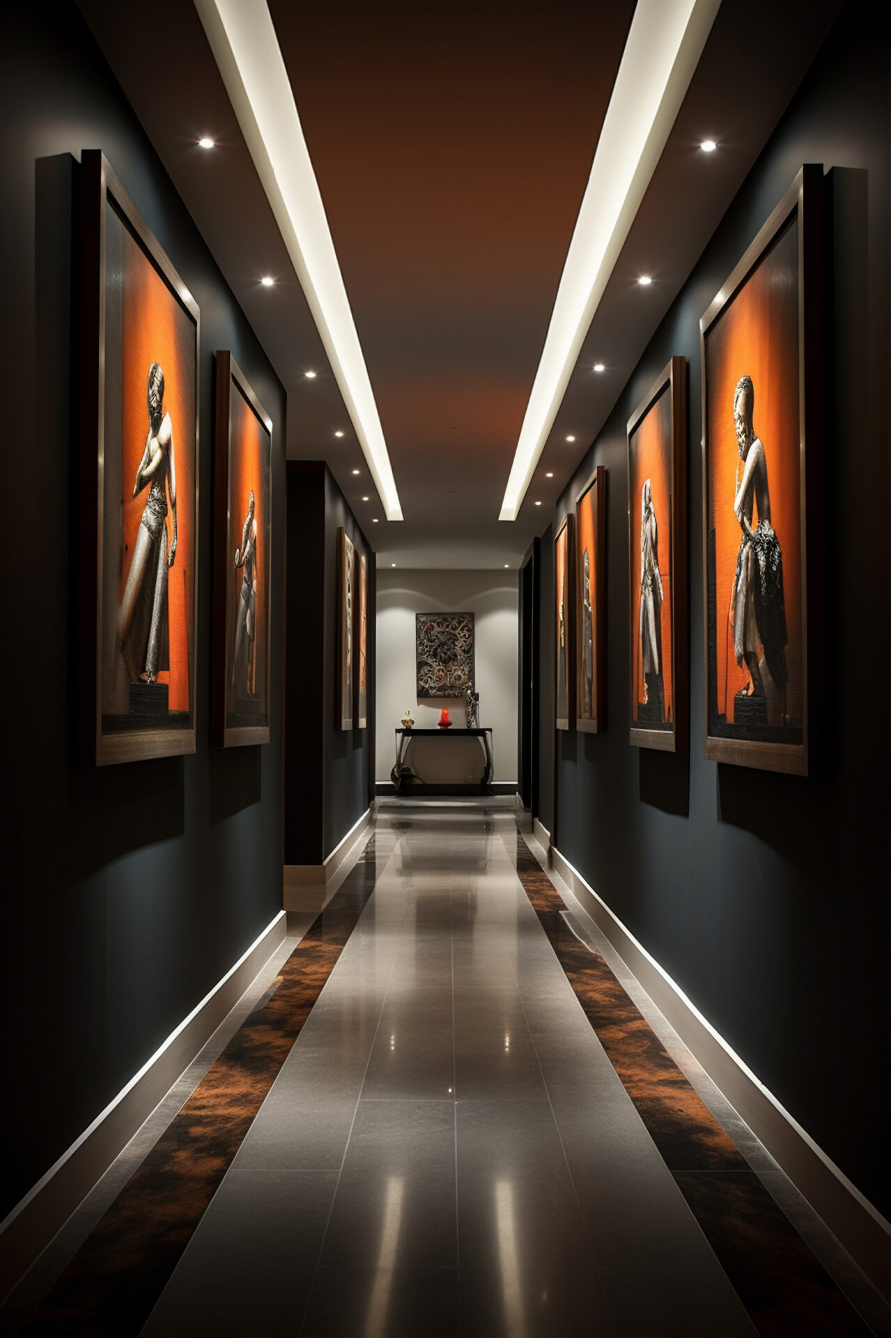 view luxurious hotel interior space 1