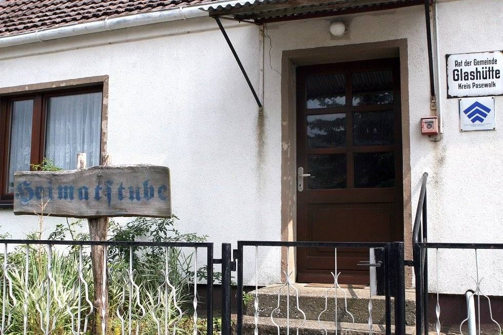 Sala historii lokalnej w Glashütte