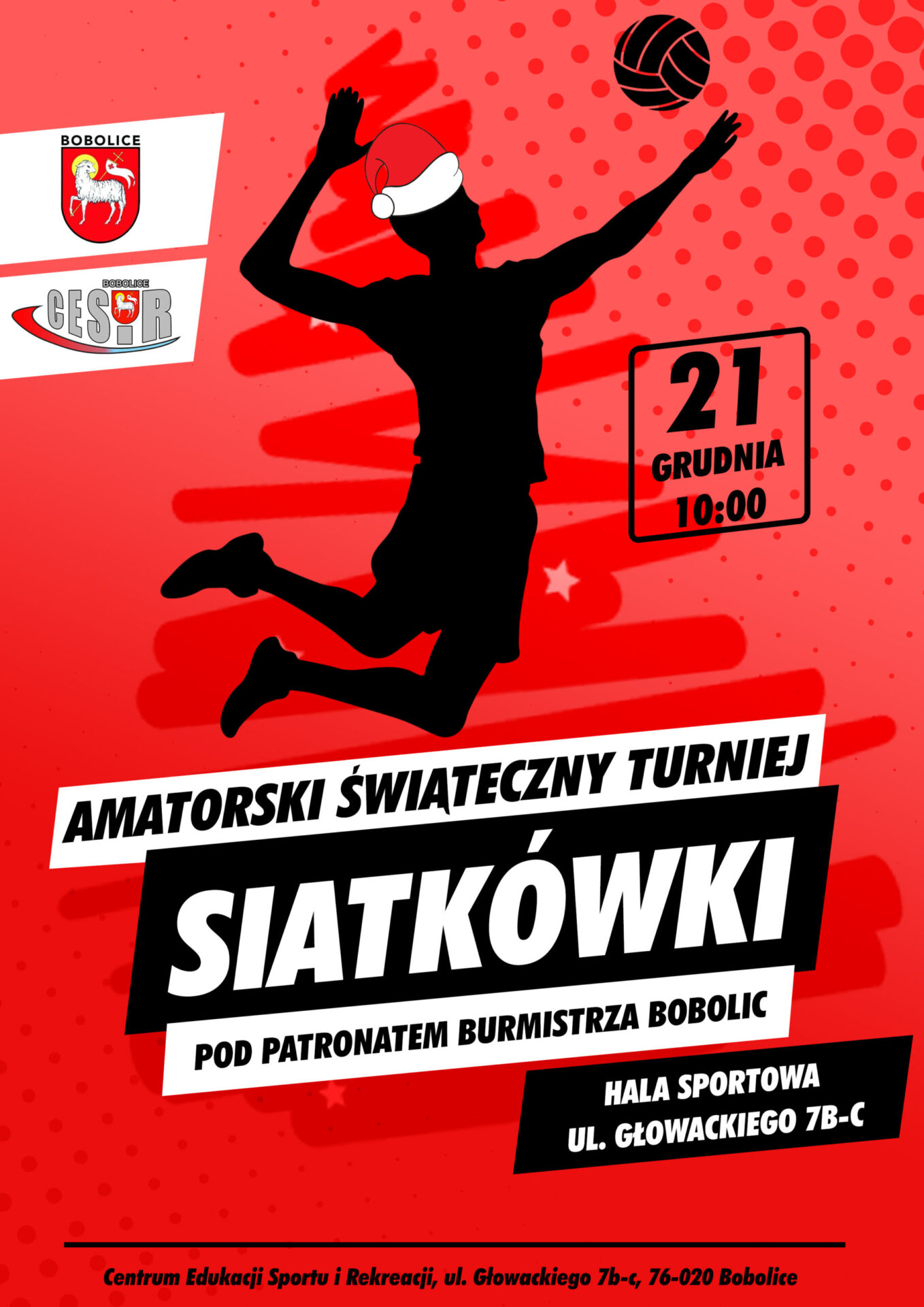 AMATORSKI ŚWIĄTECZNY TURNIEJ SIATKÓWKI