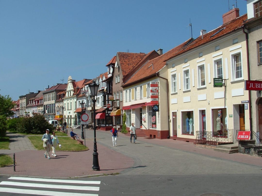 Teren Starego Miasta w Kołobrzegu