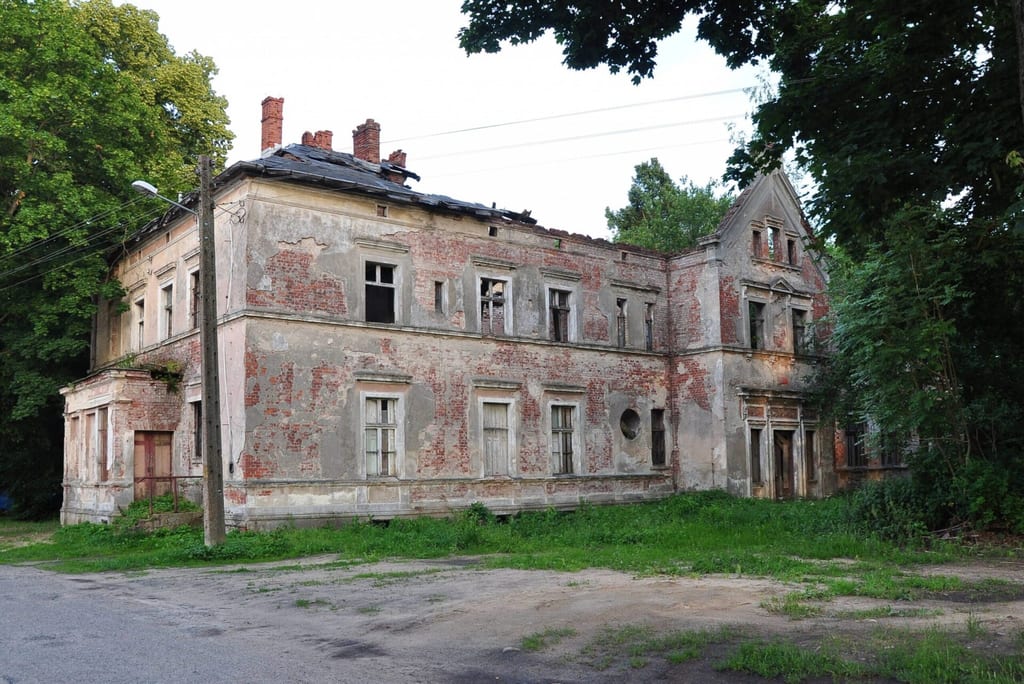 Park dworski w Grzymiradzu