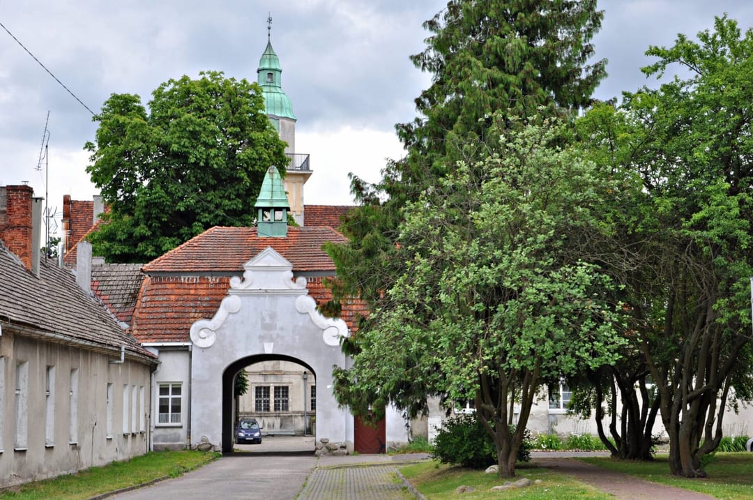 Teren Starego Miasta w Płotach