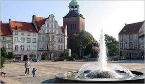 Rynek w Białogardzie
