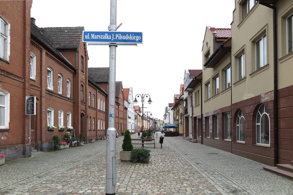 Deptak w Złocieńcu