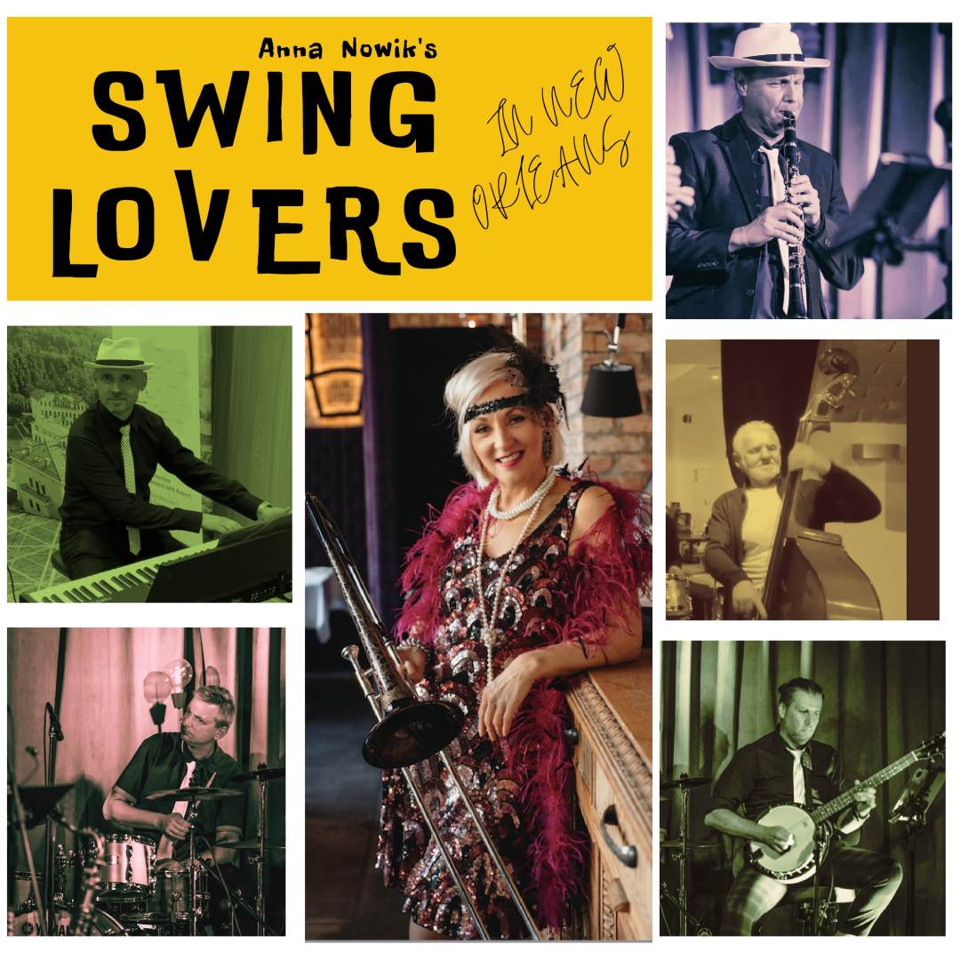 ANNA NOWIK & SWING LOVERS IN NEW ORLEANS