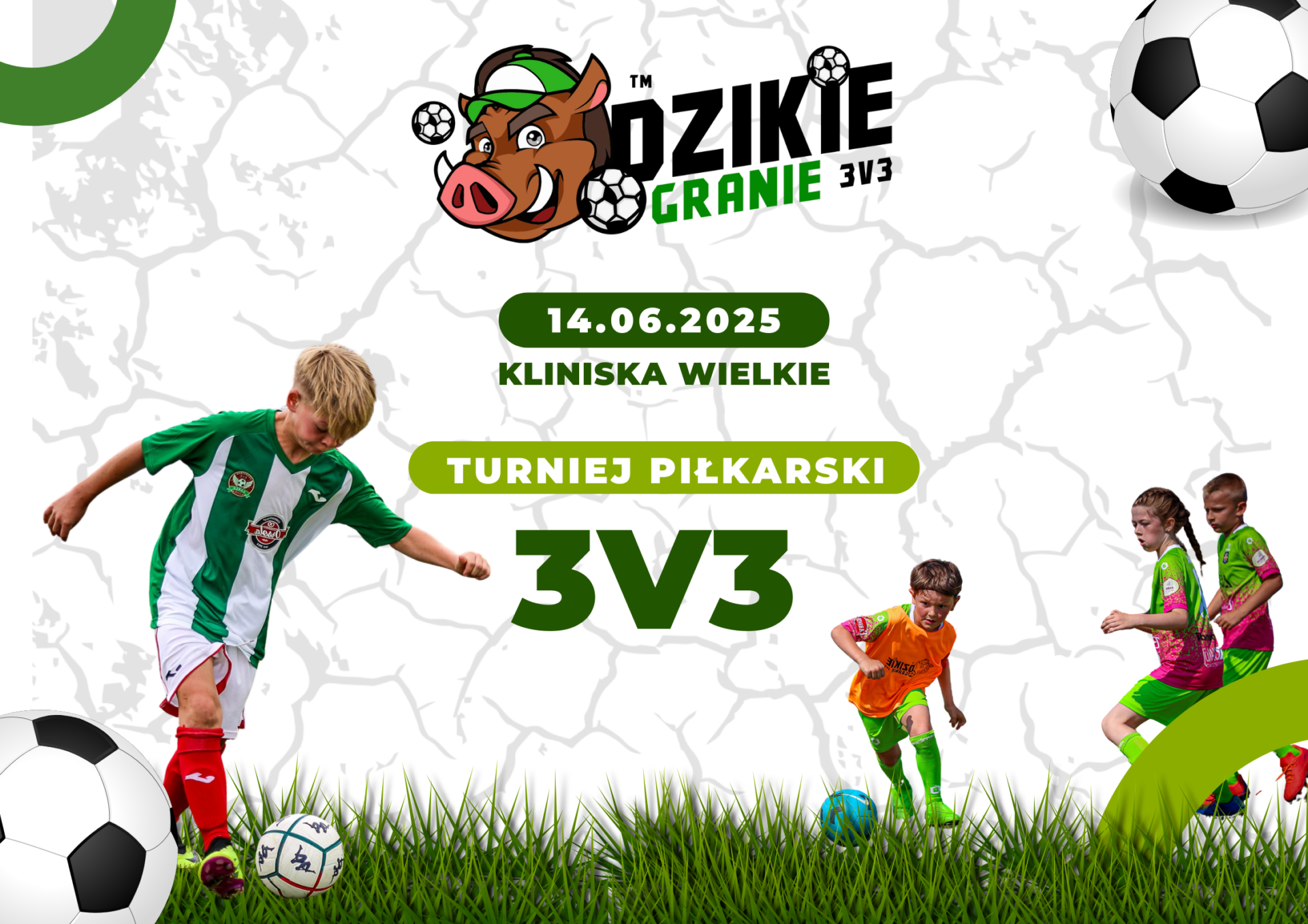 DZIKIE GRANIE 3v3 Turniej Piłki Nożnej