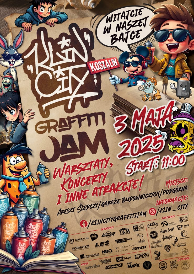 KLIN CITY GRAFFITI JAM 2025: WITAJCIE W NASZEJ BAJCE…
