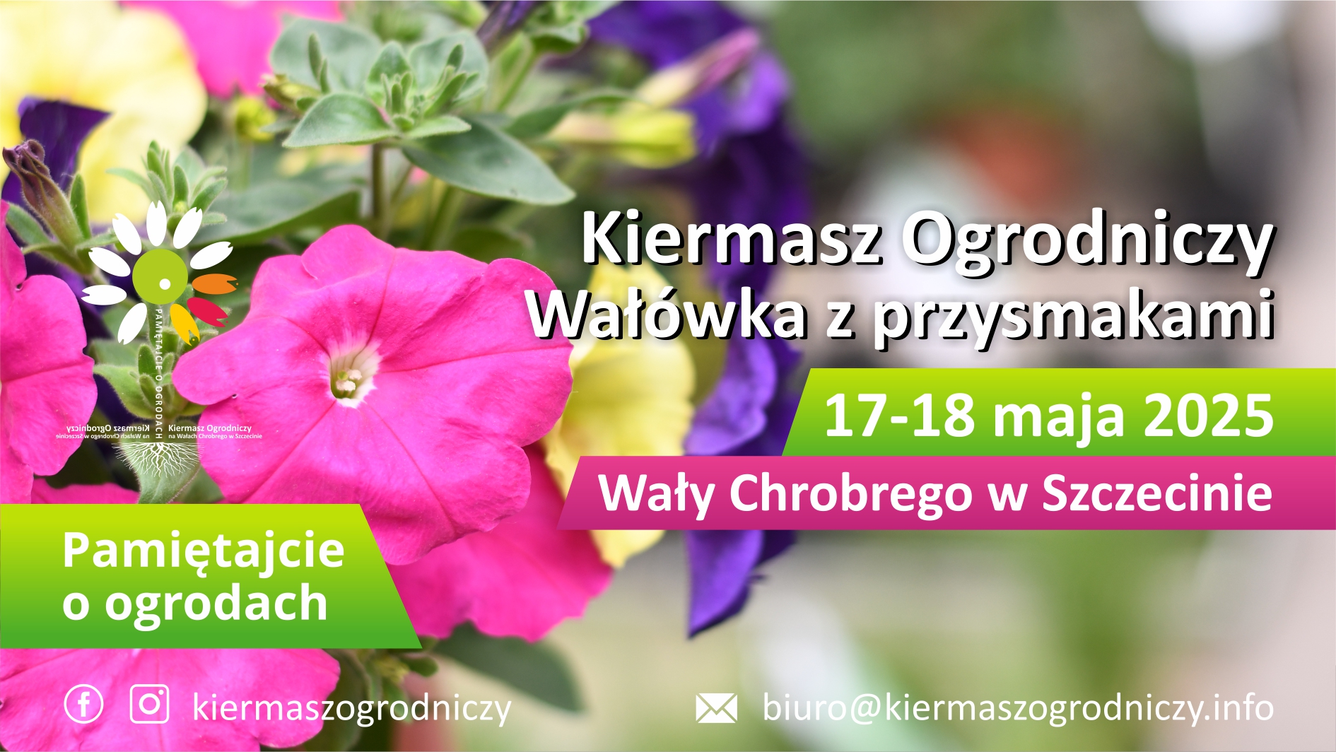 “Pamiętajcie o ogrodach” Kiermasz Ogrodniczy na Wałach Chrobrego