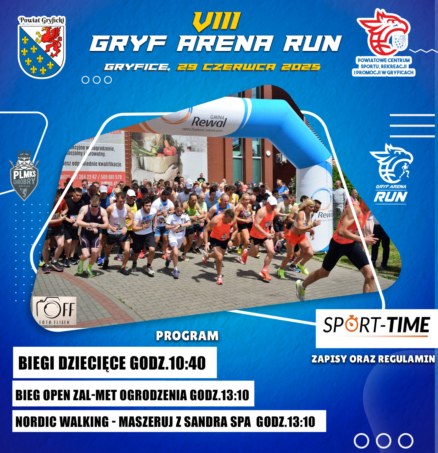 VIII edycja biegu ulicznego Gryf Arena Run w Gryficach