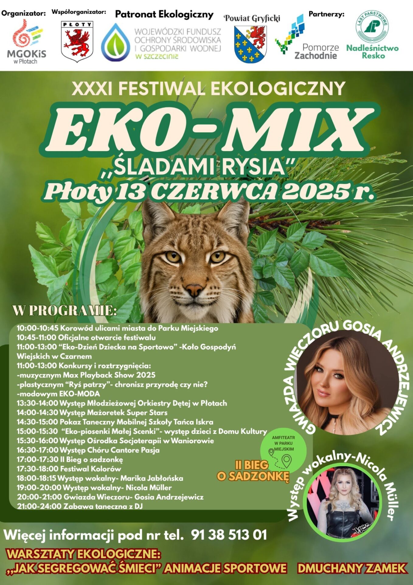 31. Festiwal Ekologiczny Eko-Mix “Śladami Rysia” – Płoty!