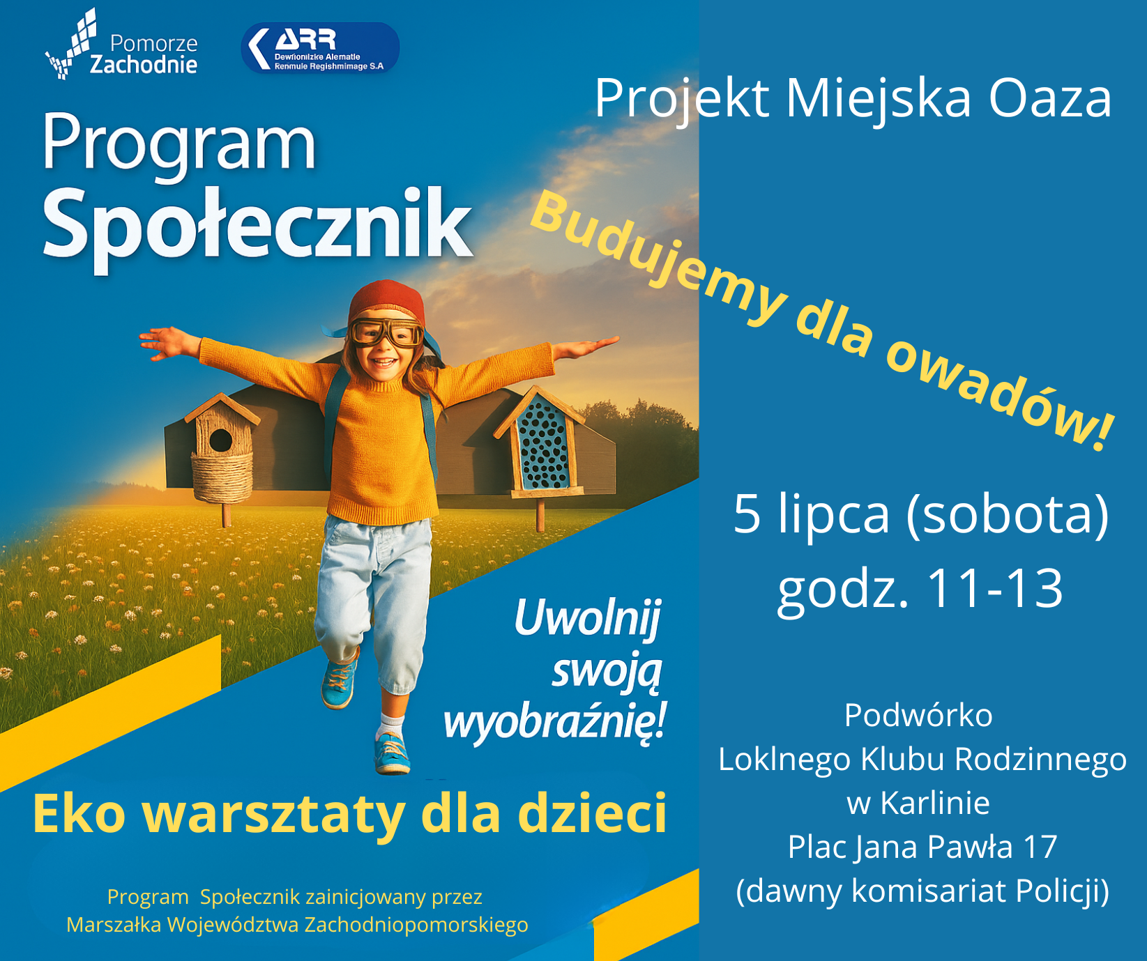 Eko warsztaty: Budujemy dla owadów