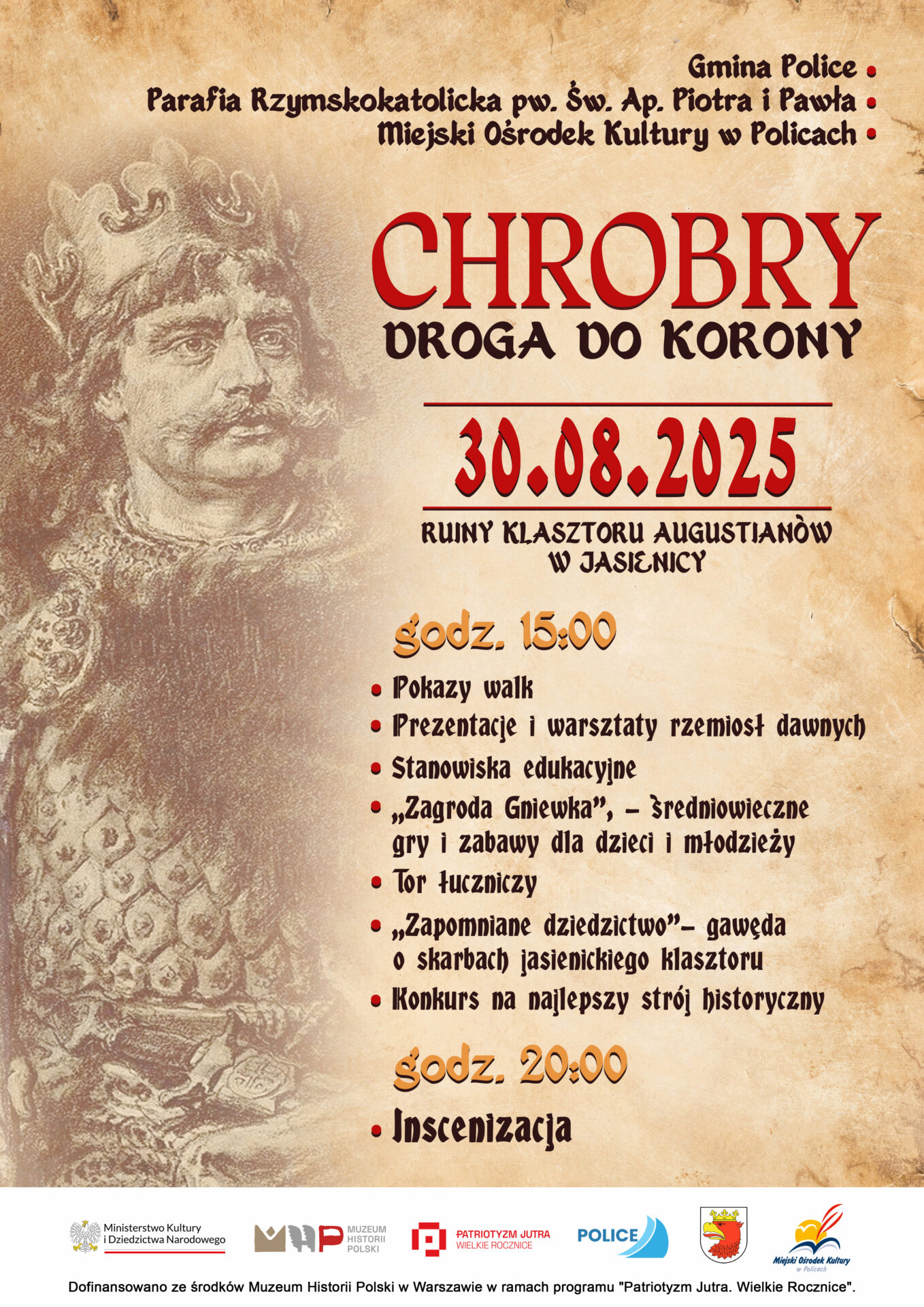 Chrobry – droga do korony. Inscenizacja historyczna