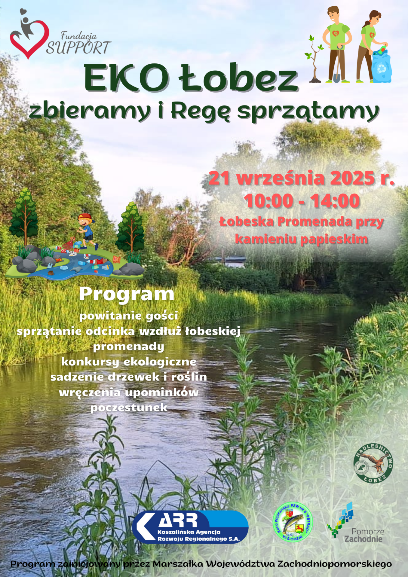 EKO Łobez – zbieramy i Regę sprzątamy