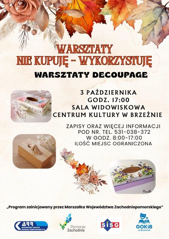 Warsztaty Decoupage