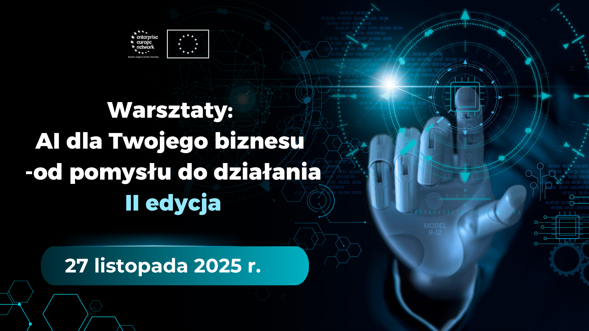 Warsztaty: AI dla Twojego biznesu – od pomysłu do działania II edycja
