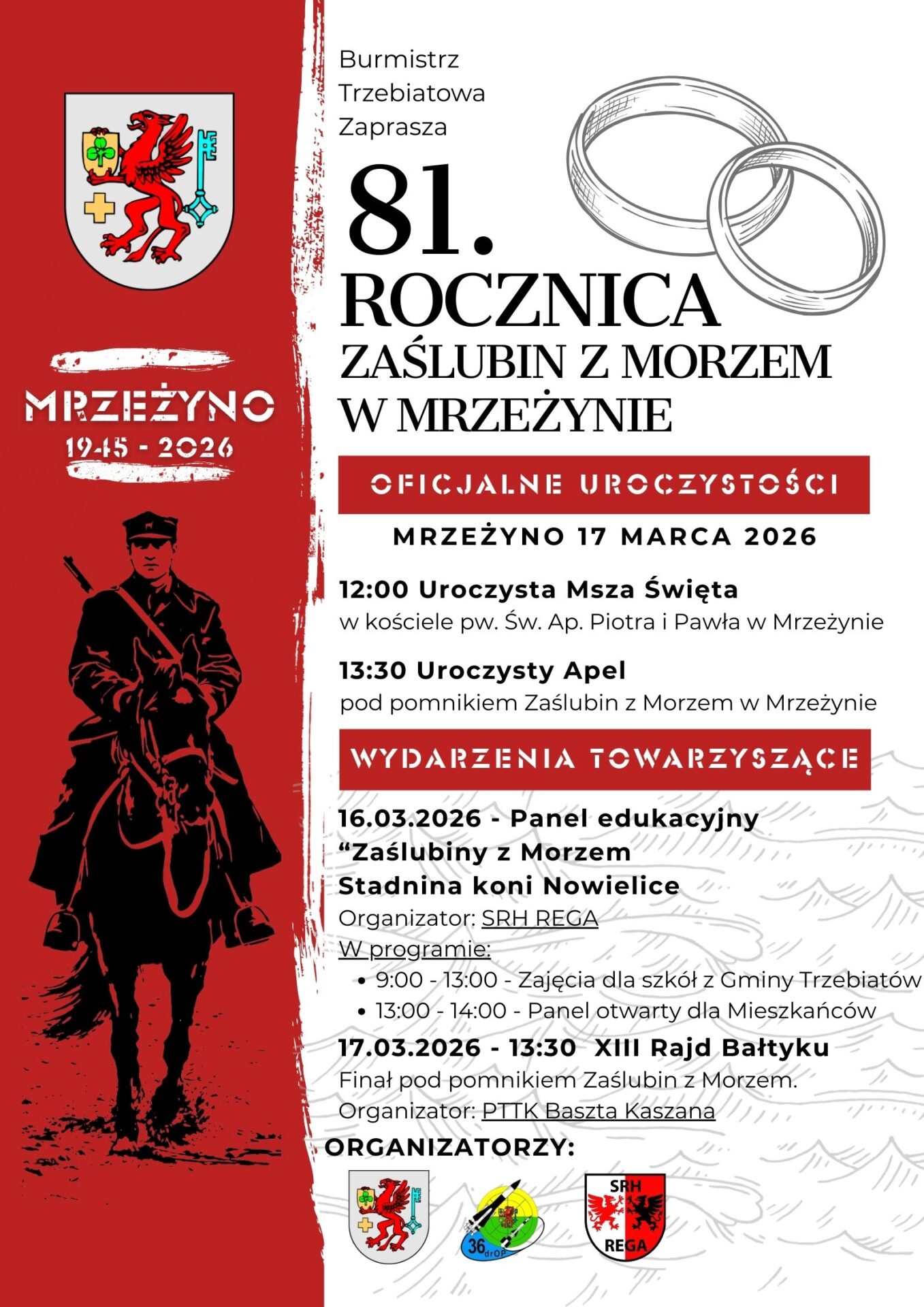 81. Rocznica Zaślubin z Morzem w Mrzeżynie (1945–2026)
