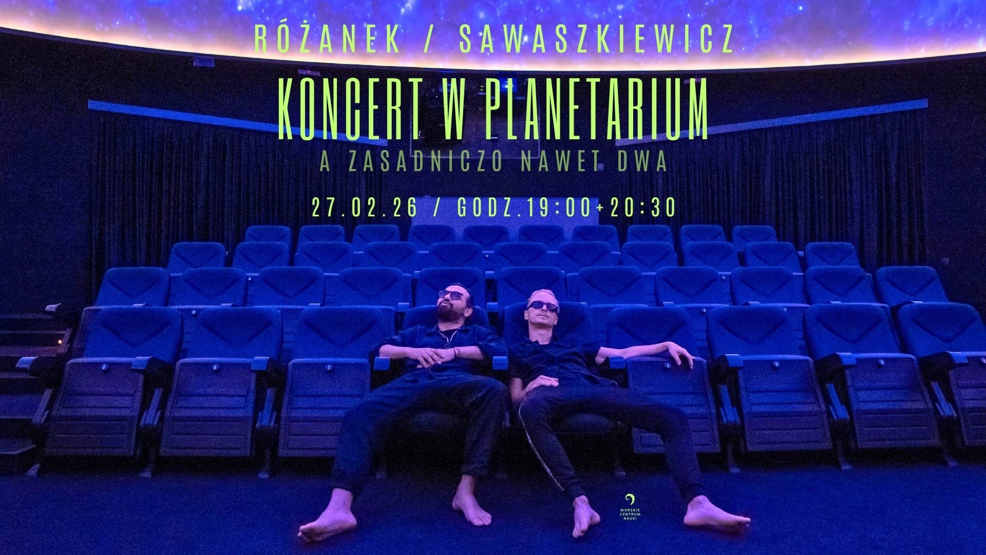 Koncert w Planetarium Morskiego Centrum Nauki