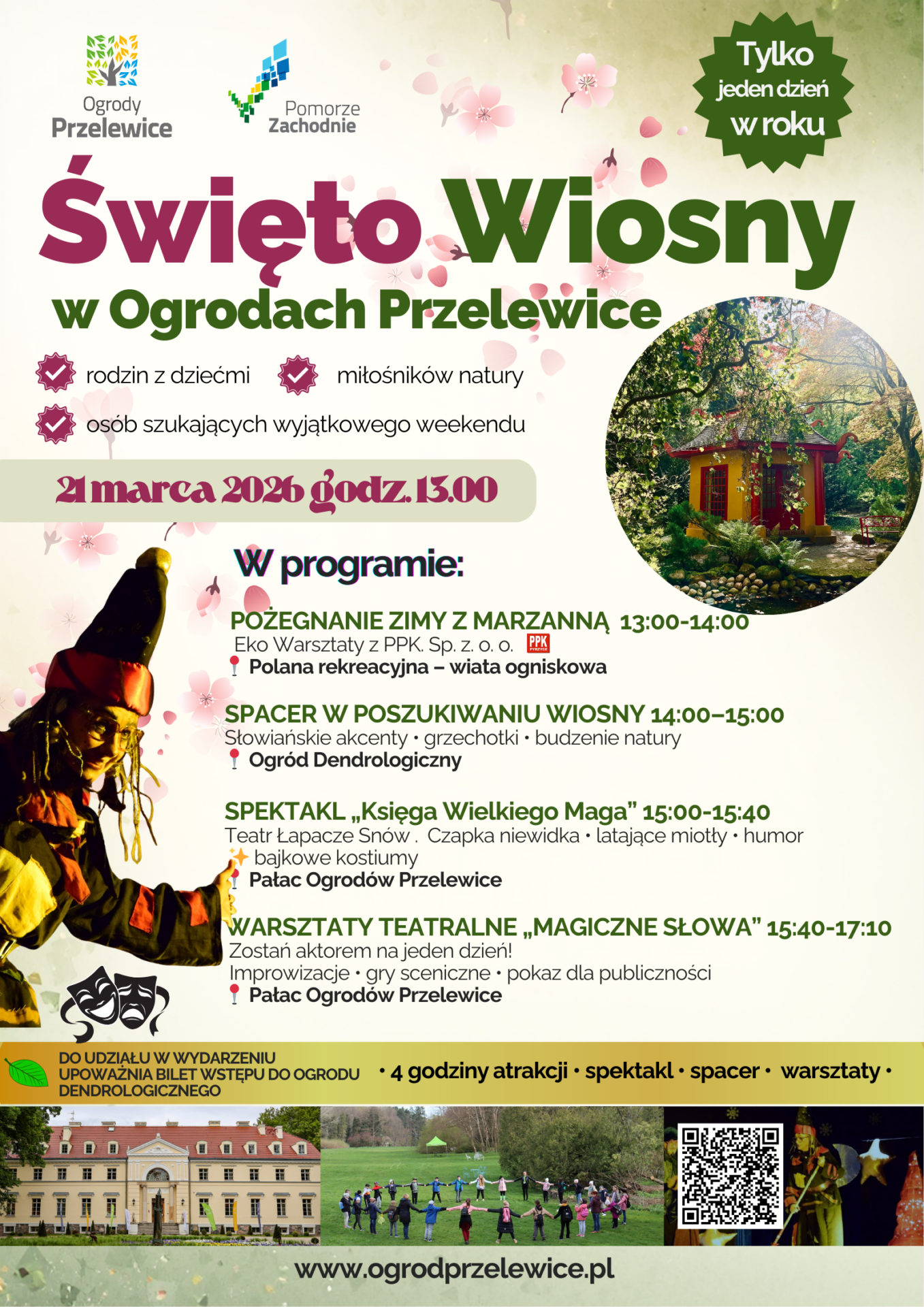 Święto Wiosny w Ogrodach Przelewice