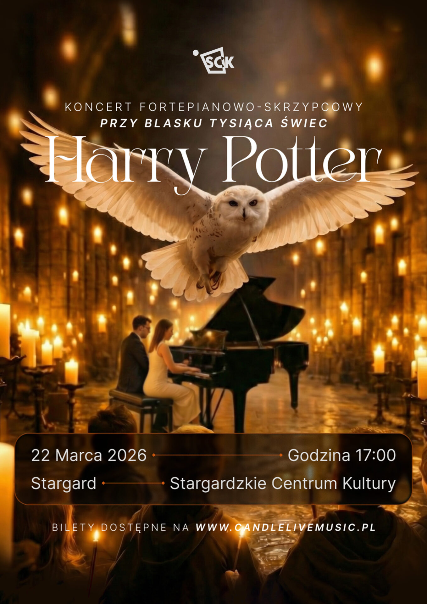 Koncert wśród tysiąca świec: Wieczór z Magią Harry’ego Pottera