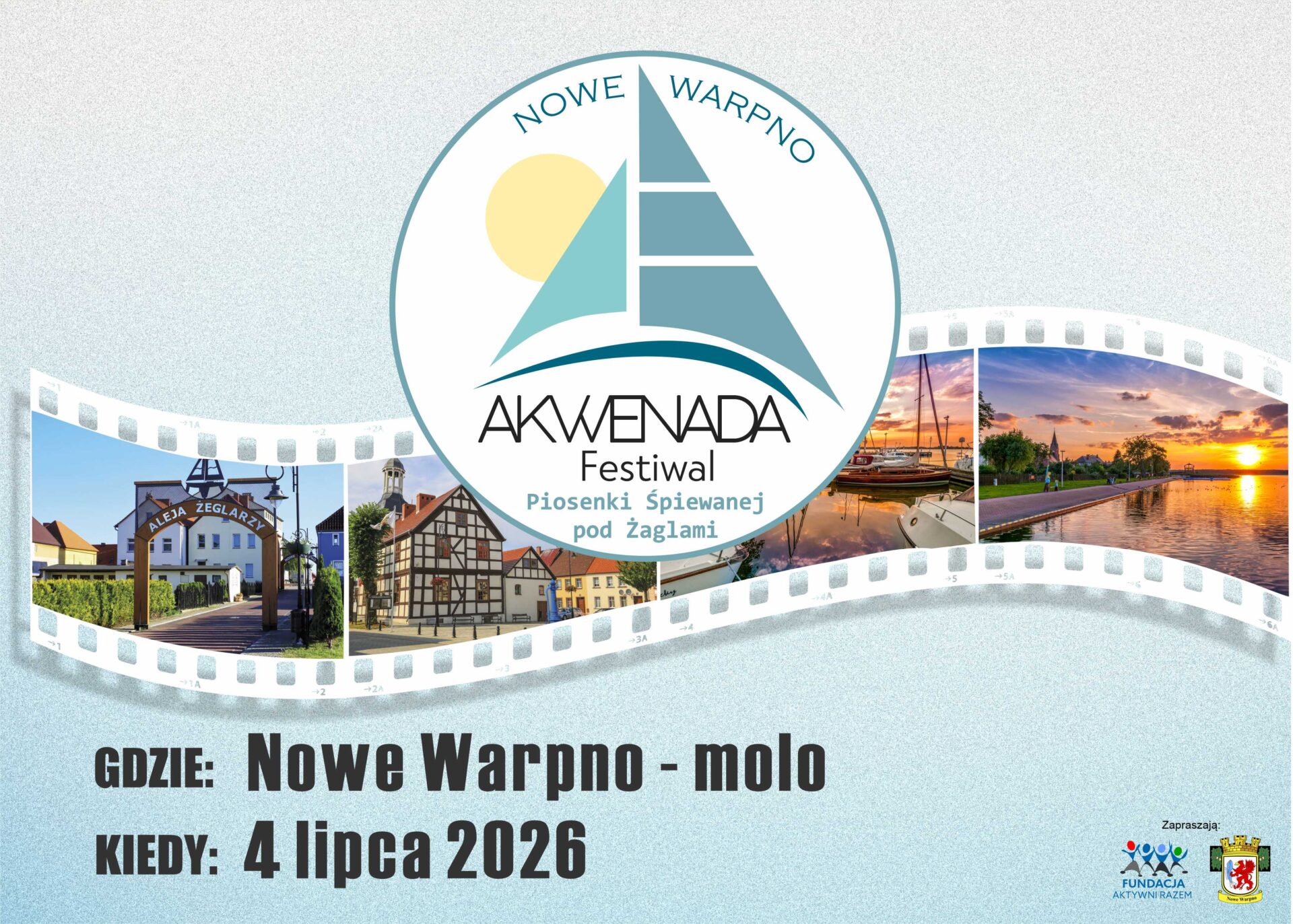 Festiwal Piosenki Śpiewanej pod Żaglami “AKWENADA” w Nowym Warpnie