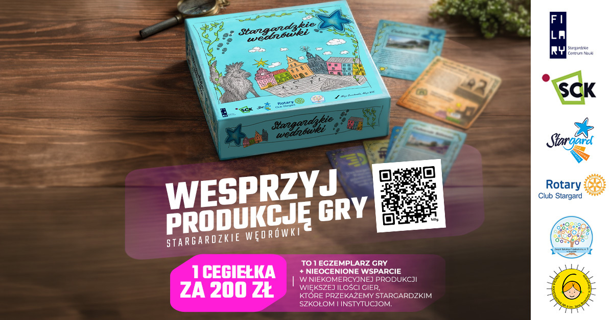 STargardzkie Wędrówki – wesprzyj produkcję super gry planszowej!