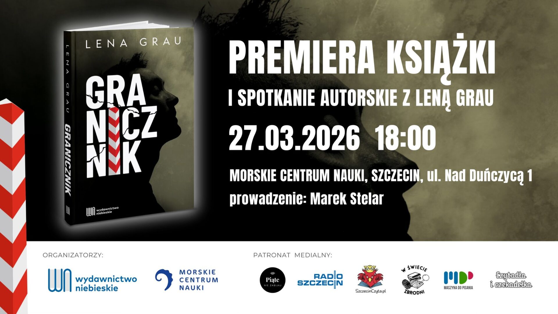 Premiera książki “Granicznik” i spotkanie autorskie z Leną Graau