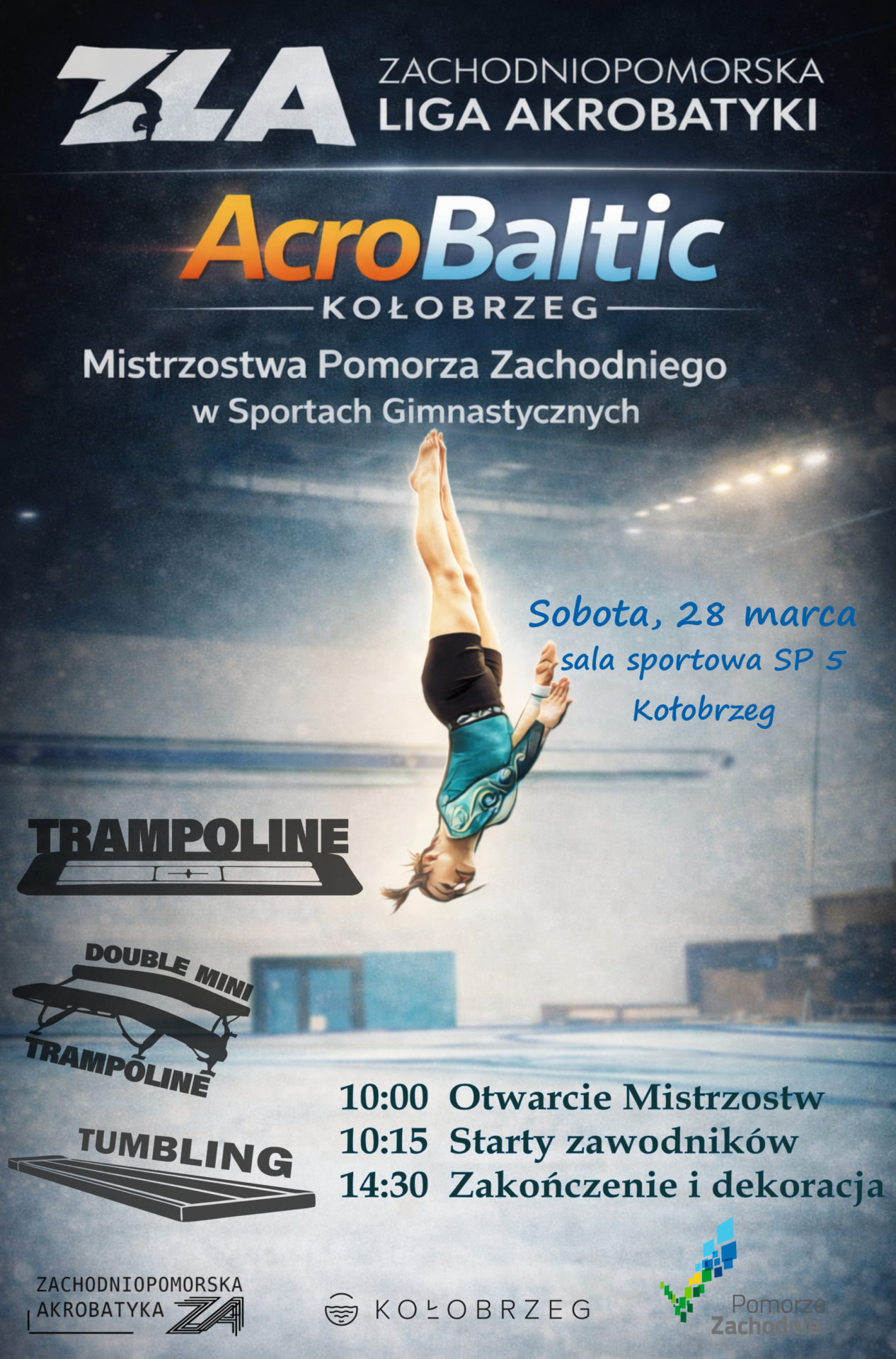 Mistrzostwa Pomorza Zachodniego w Sportach Gimnastycznych – AcroBaltic Kołobrzeg 2026