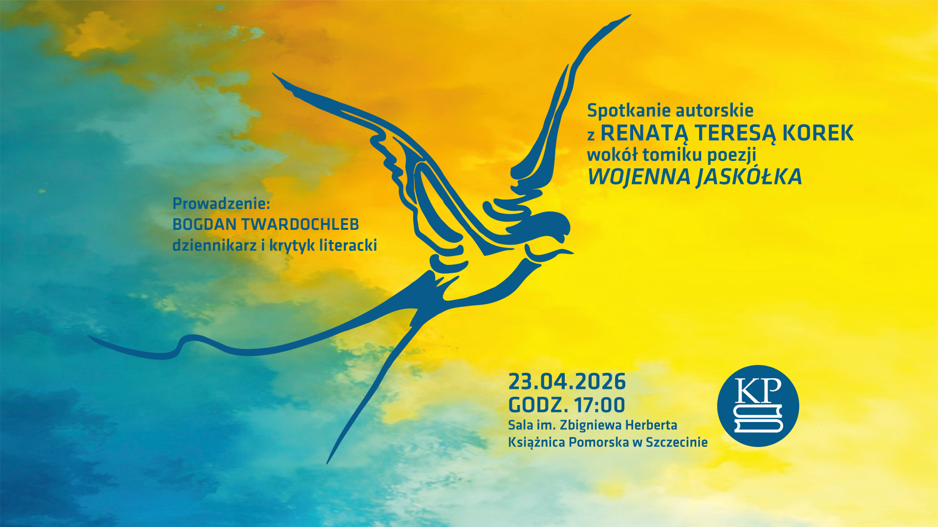 Spotkanie autorskie z Renatą Teresą Korek wokół tomiku „Wojenna Jaskółka”