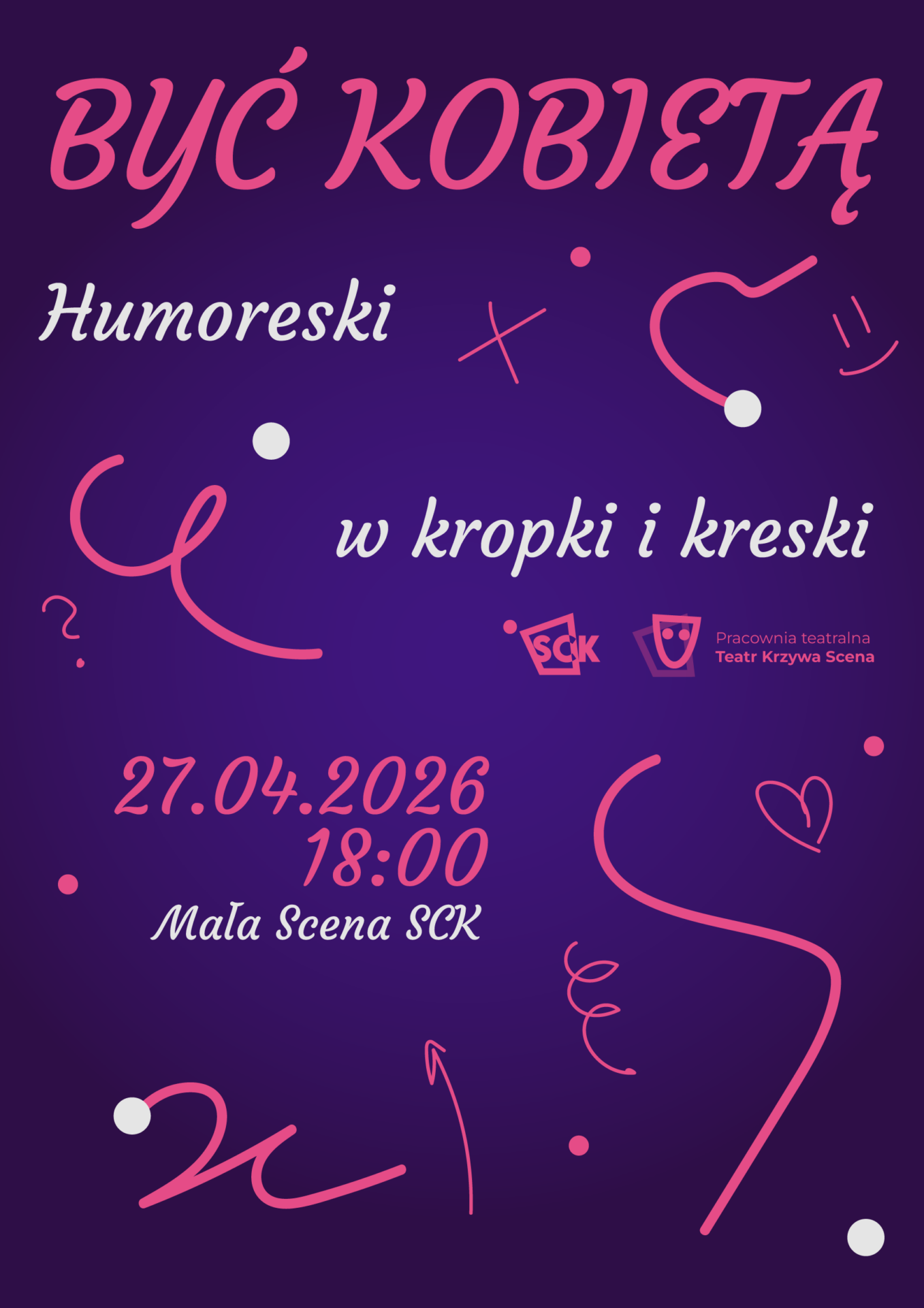 BYĆ KOBIETĄ – Humoreski w kropki i kreski