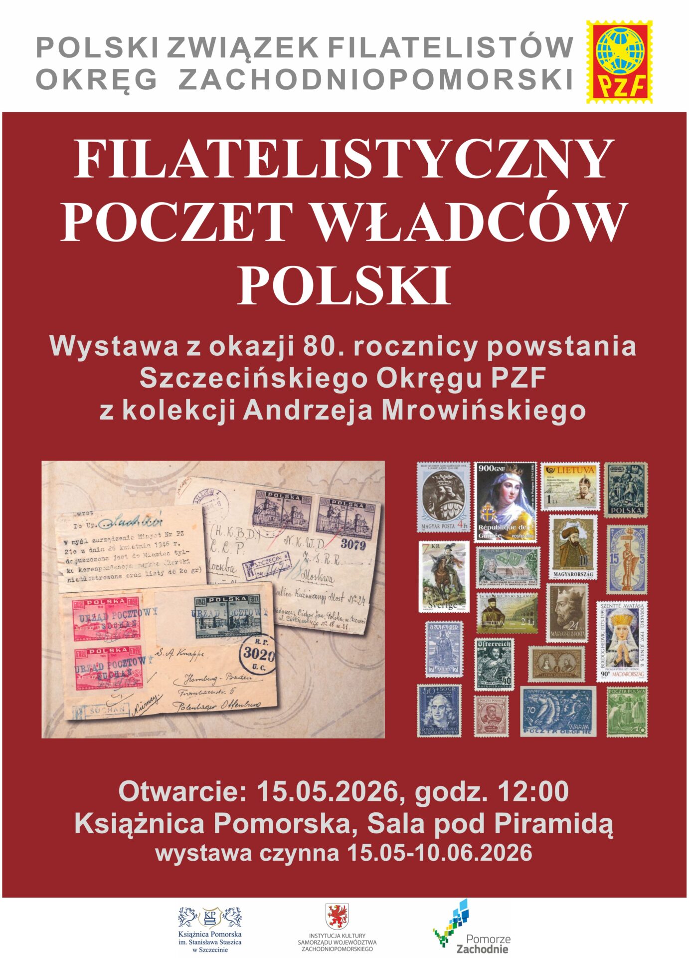 Wystawa z okazji 80. rocznicy powstania Polskiego Związku Filatelistycznego w Szczecinie