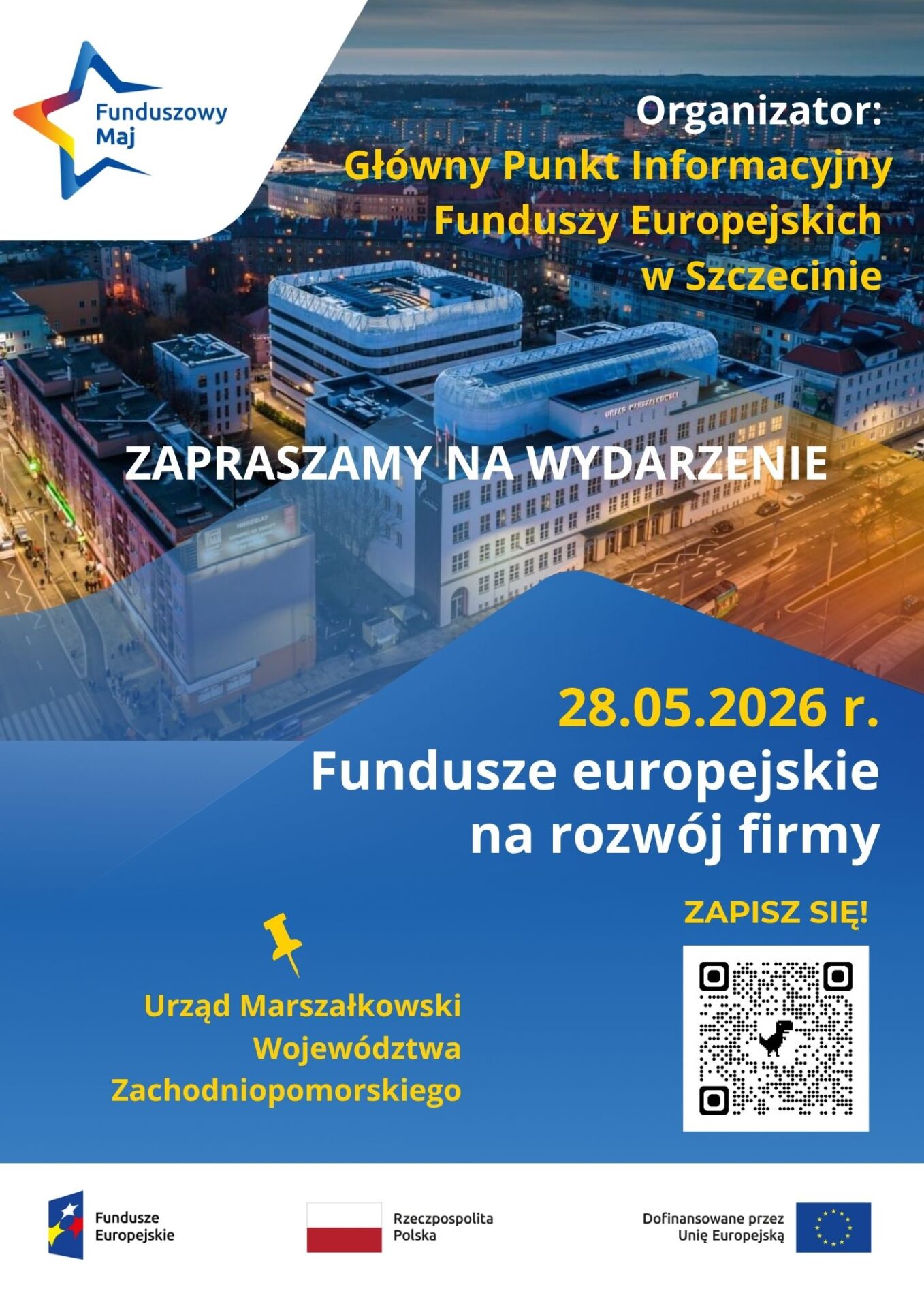 Stacjonarne spotkanie informacyjne „Fundusze europejskie na rozwój firmy”