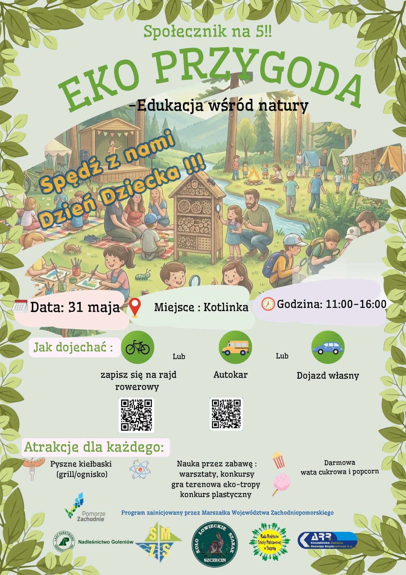 „Eko Przygoda – edukacja wśród natury”