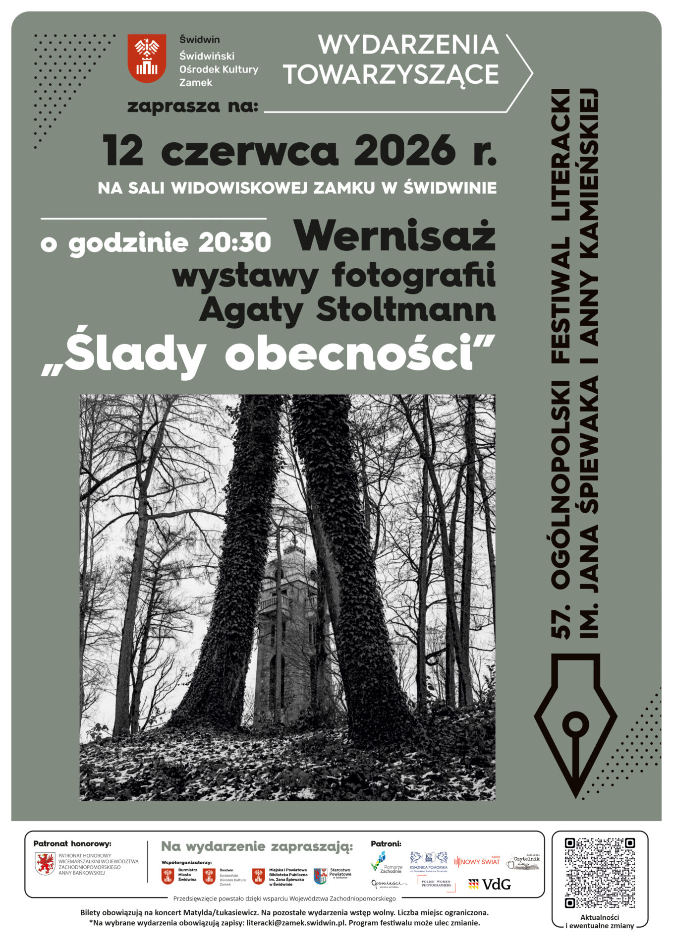 Wernisaż wystawy fotografii Agaty Stoltmann „Ślady obecności”