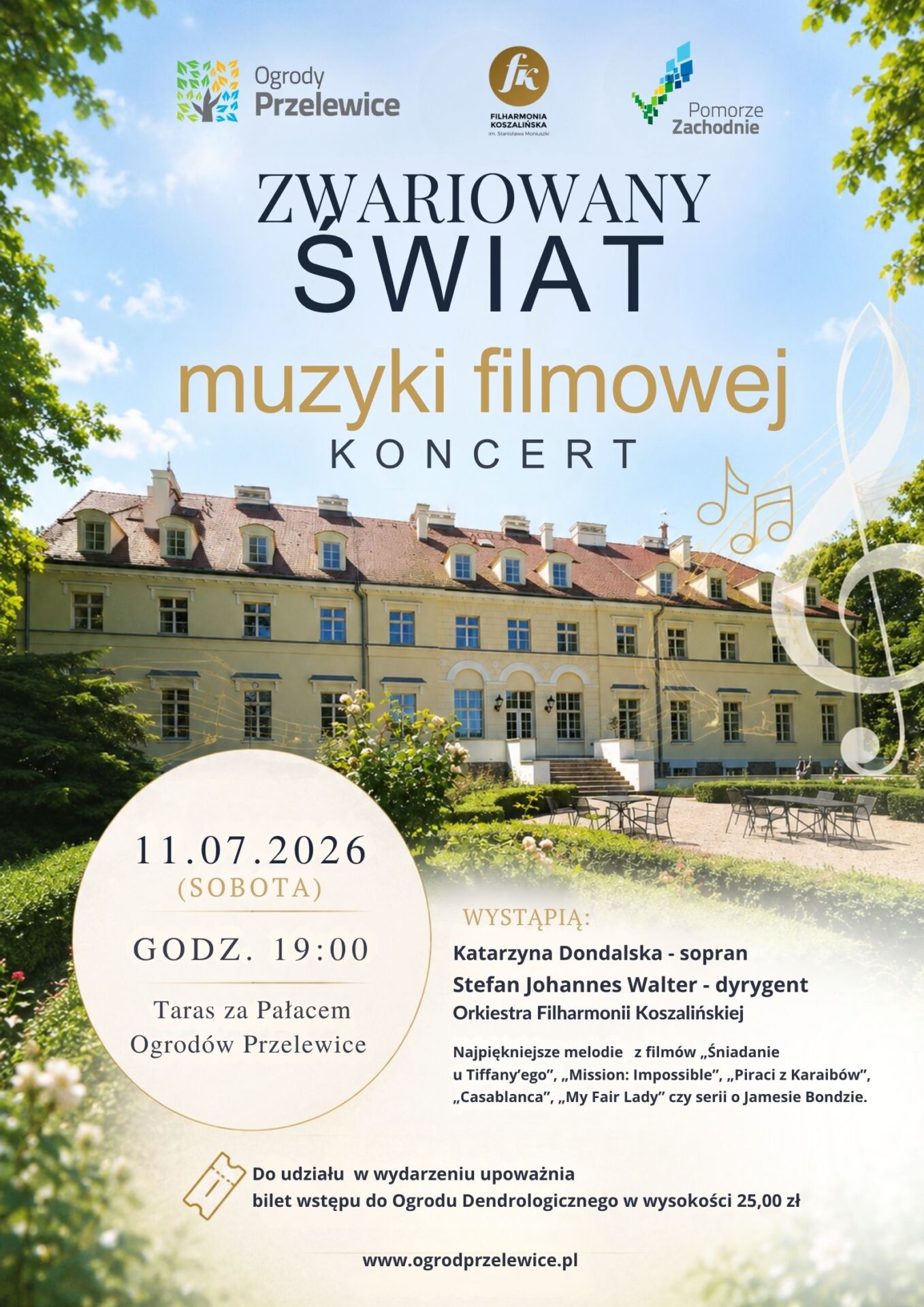Zwariowany Świat Muzyki Filmowej – Koncert Filharmonii Koszalińskiej