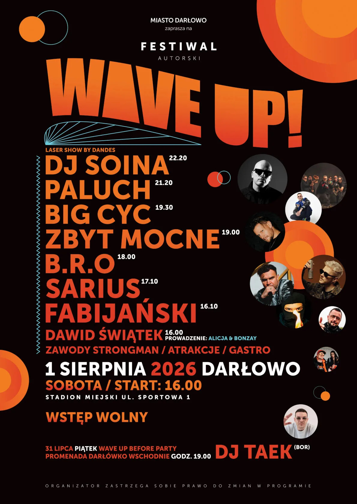 Darłowo WAVE UP! Festiwal 2026