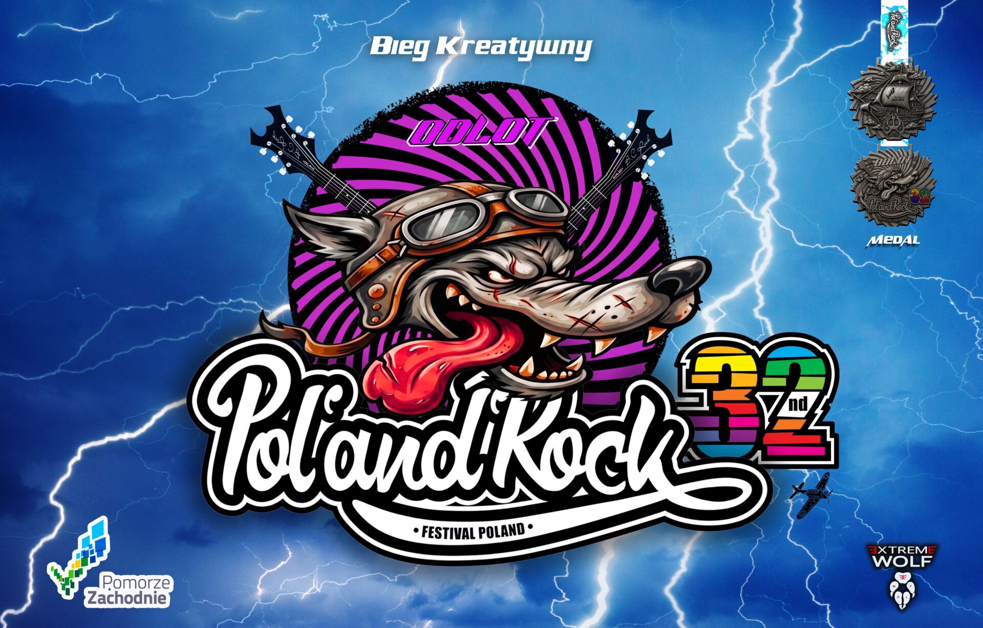ODLOT  Bieg Kreatywny na PolandRockFestival