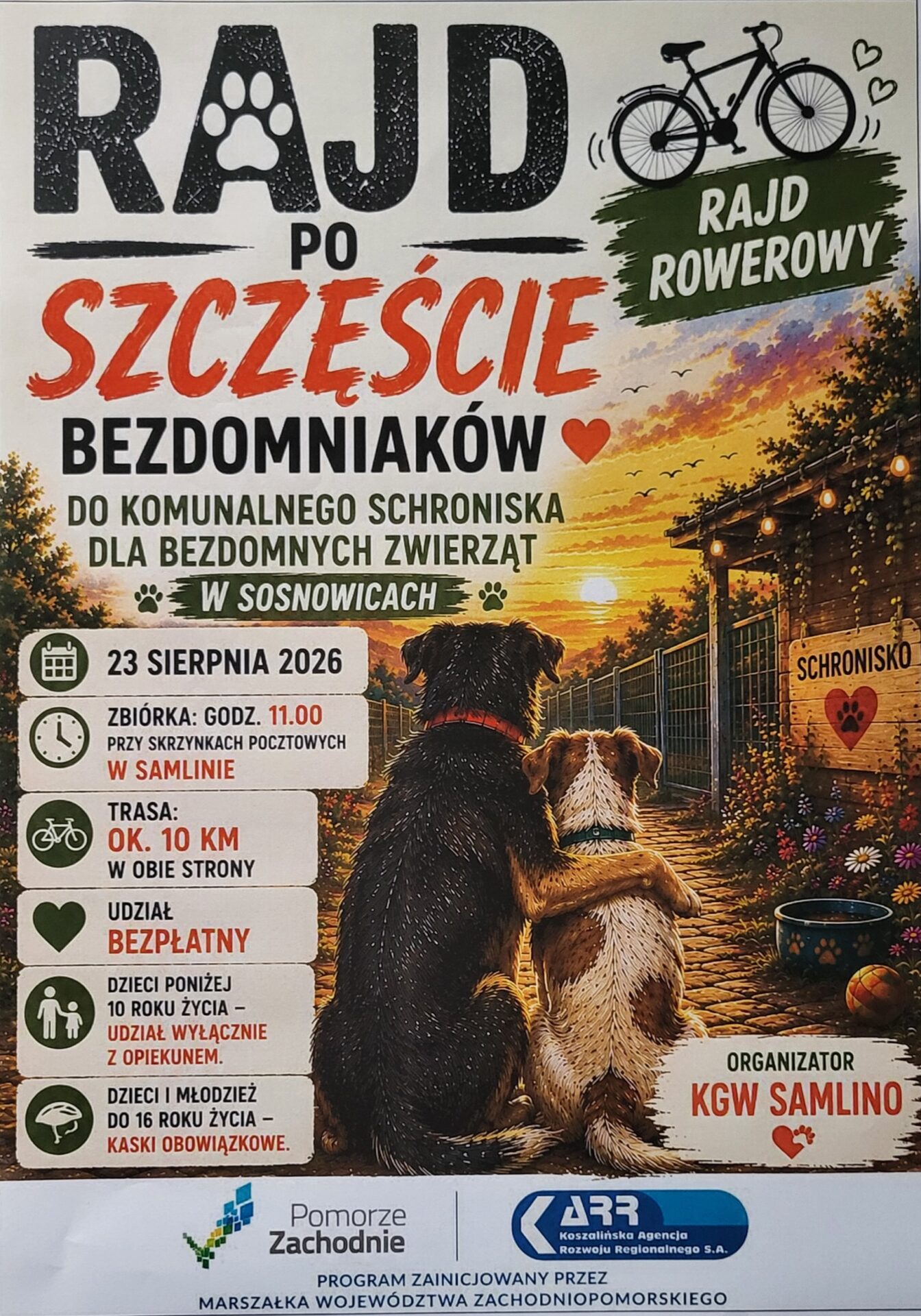 Rajd po szczęście bezdomniaków
