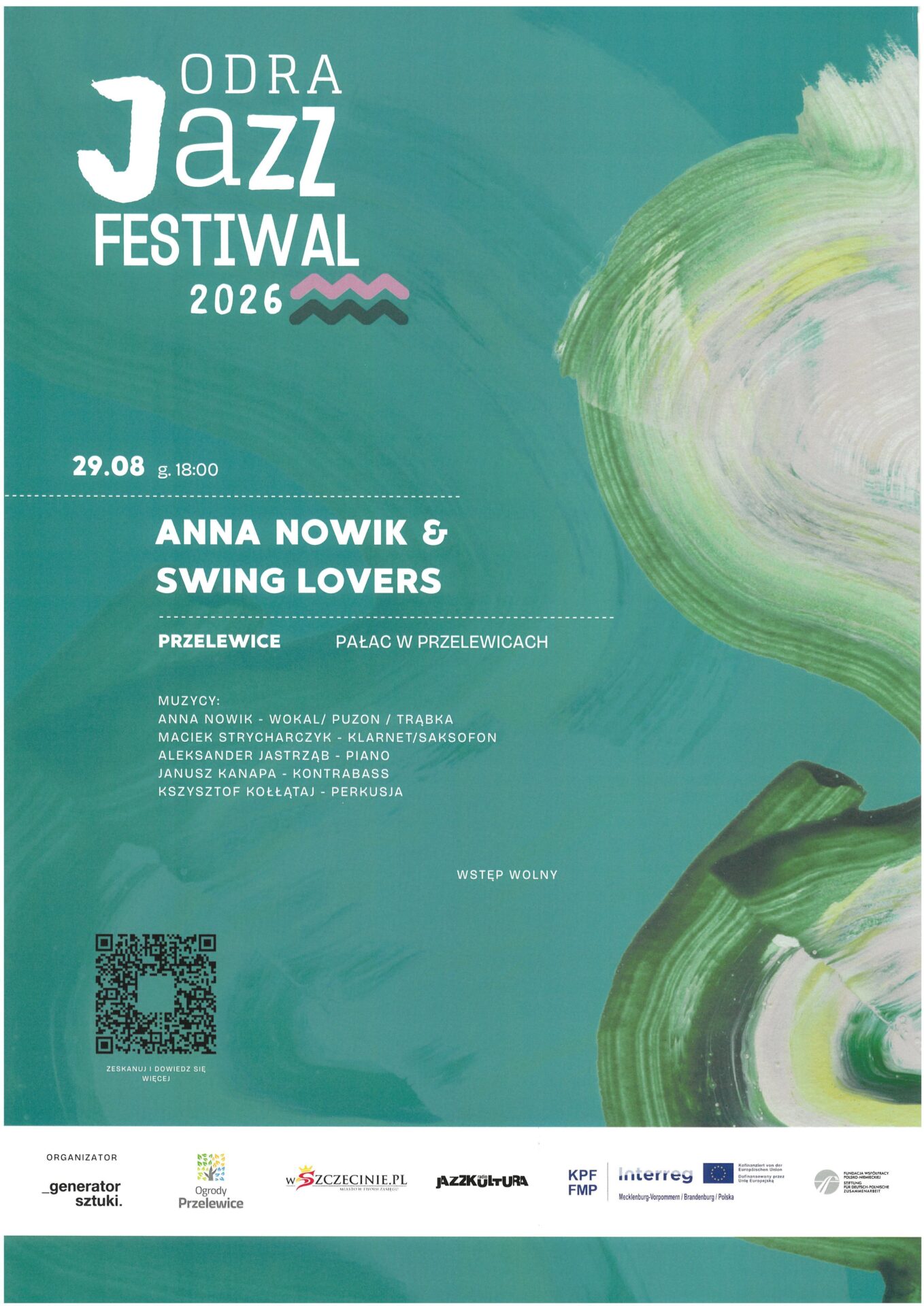 Odra Jazz Festival 2026 w Ogrodach Przelewice