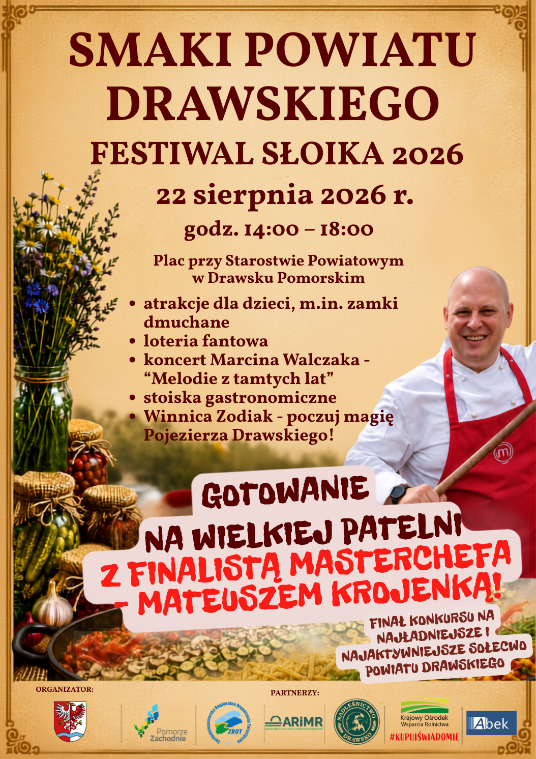 Smaki Powiatu Drawskiego – Festiwal Słoika 2026