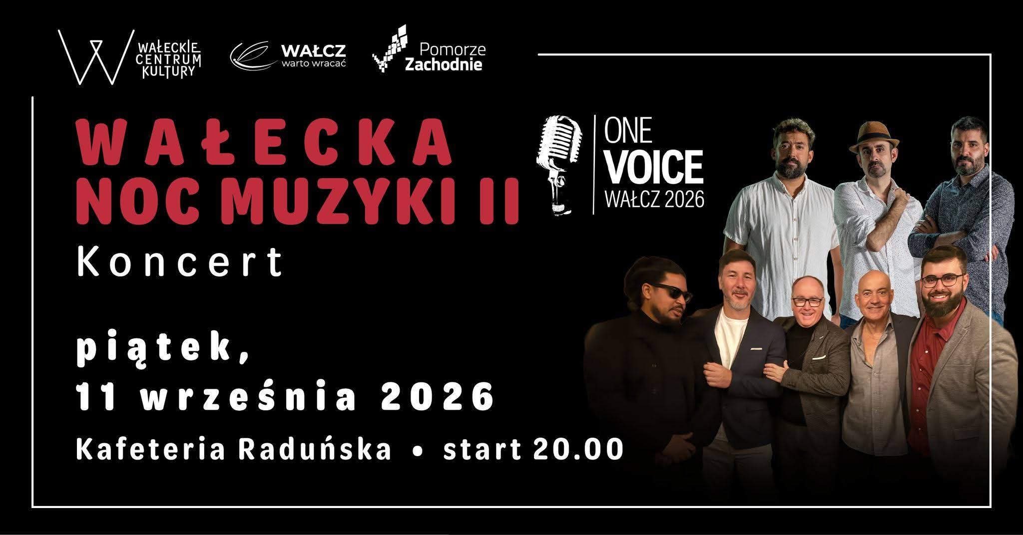 One Voice. Wałcz 2026: Wałecka Noc Muzyki II – Jazz Wysp Kanaryjskich