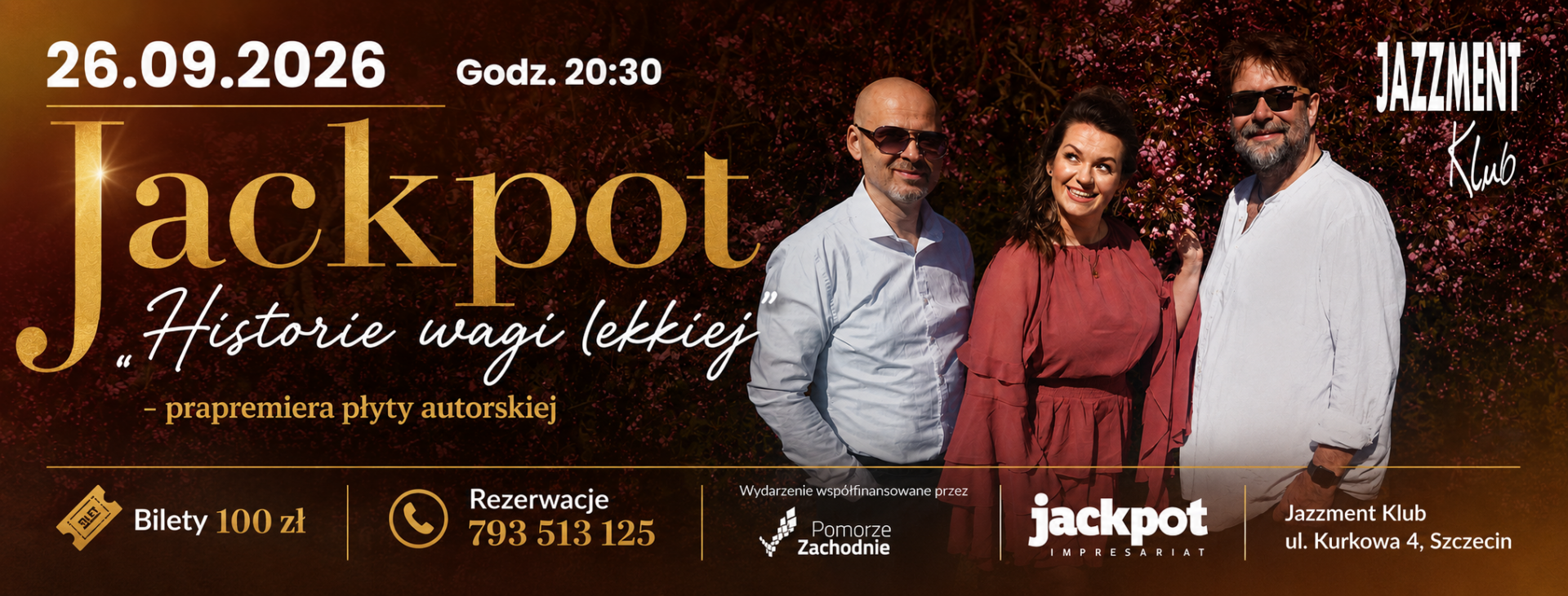 “Historie wagi lekkiej – prapremiera nowej płyty Jackpot