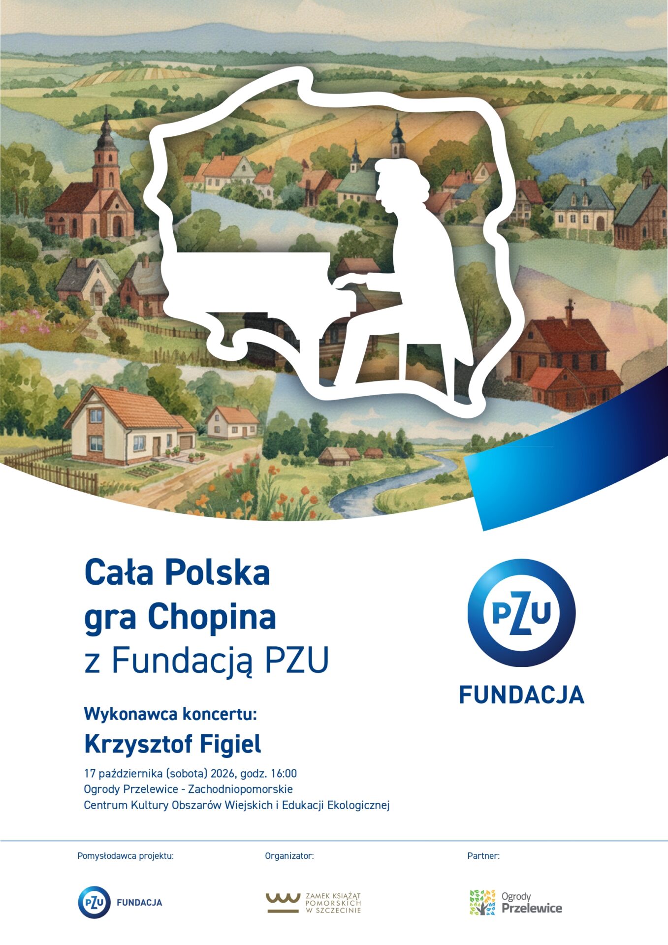 Cała Polska Gra Chopina – recital fortepianowy Krzysztofa Figla