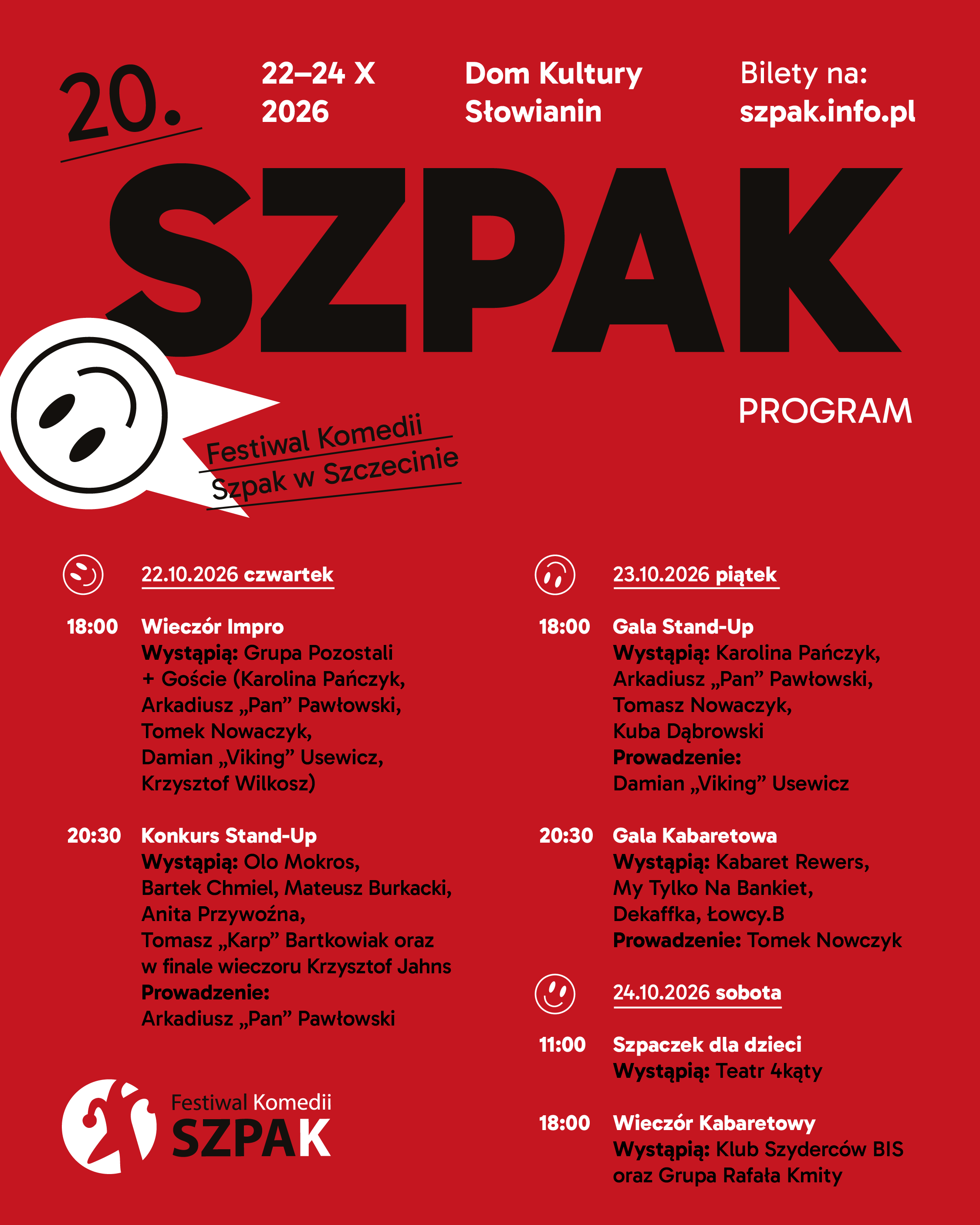 20. Festiwal Komedii Szpak