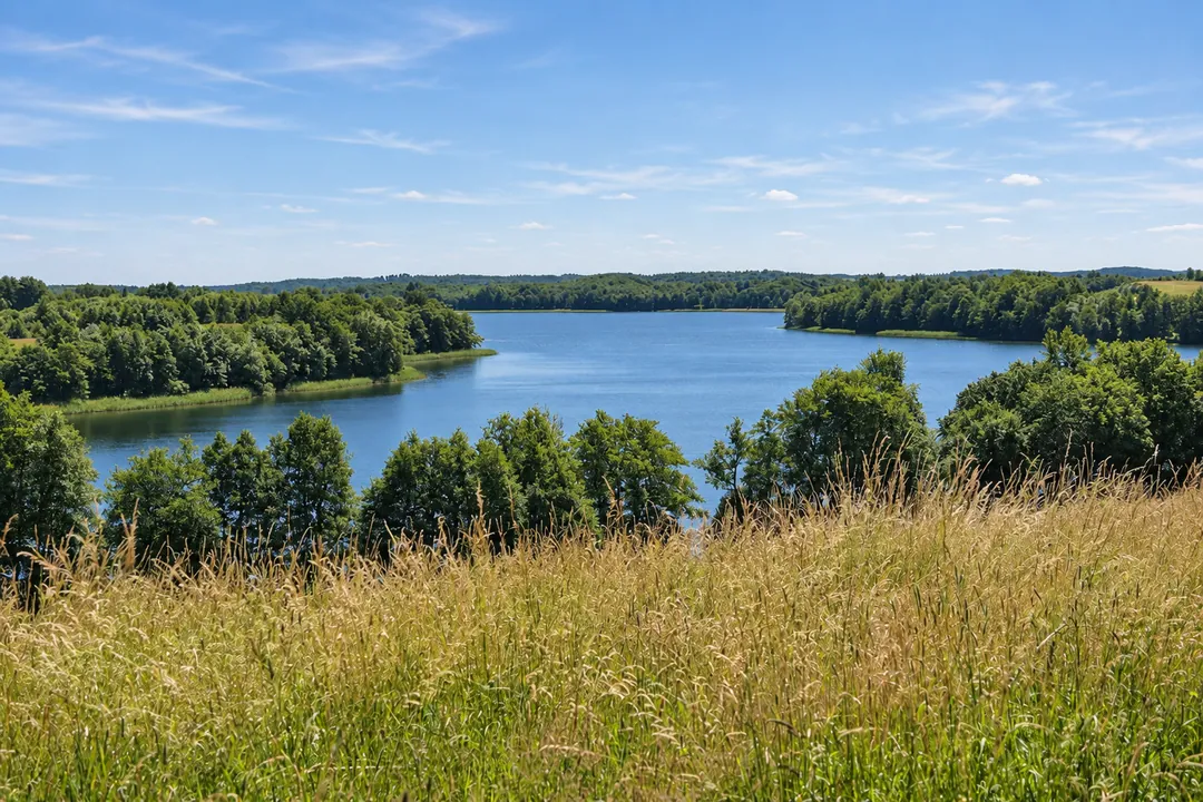 Punkt widokowy nad jeziorem Drawsko