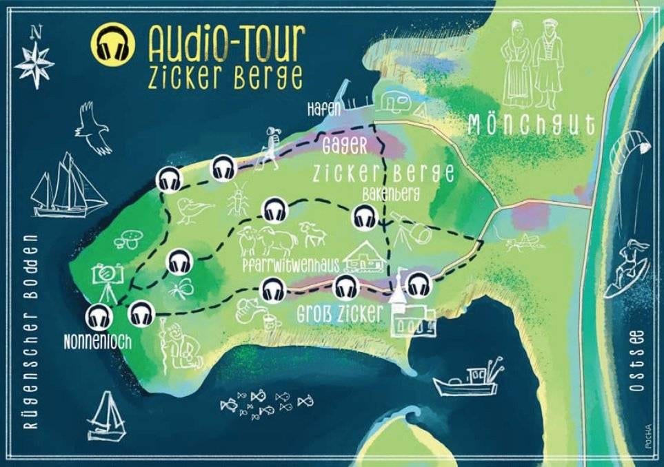 Wycieczka audio w górach Zicker