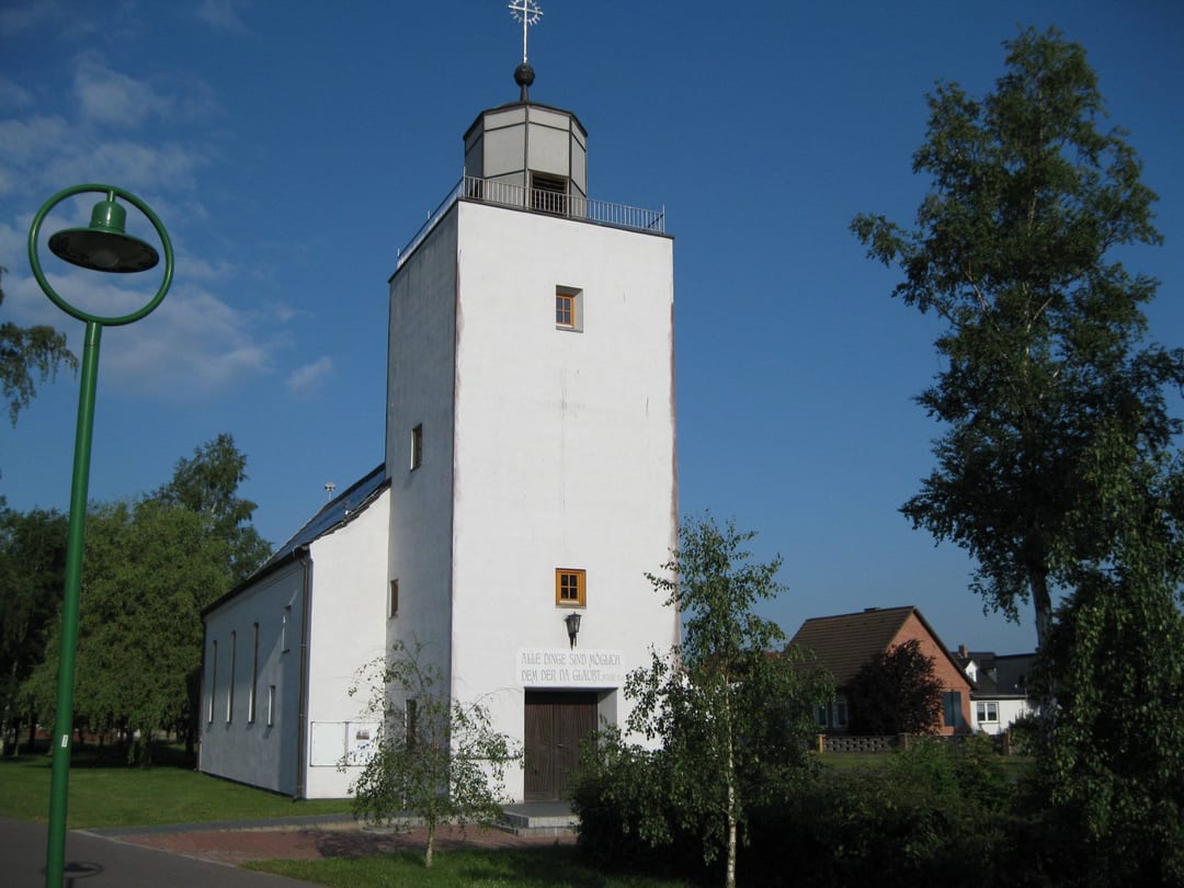 Kościół wiejski St. Petri Mönkebude