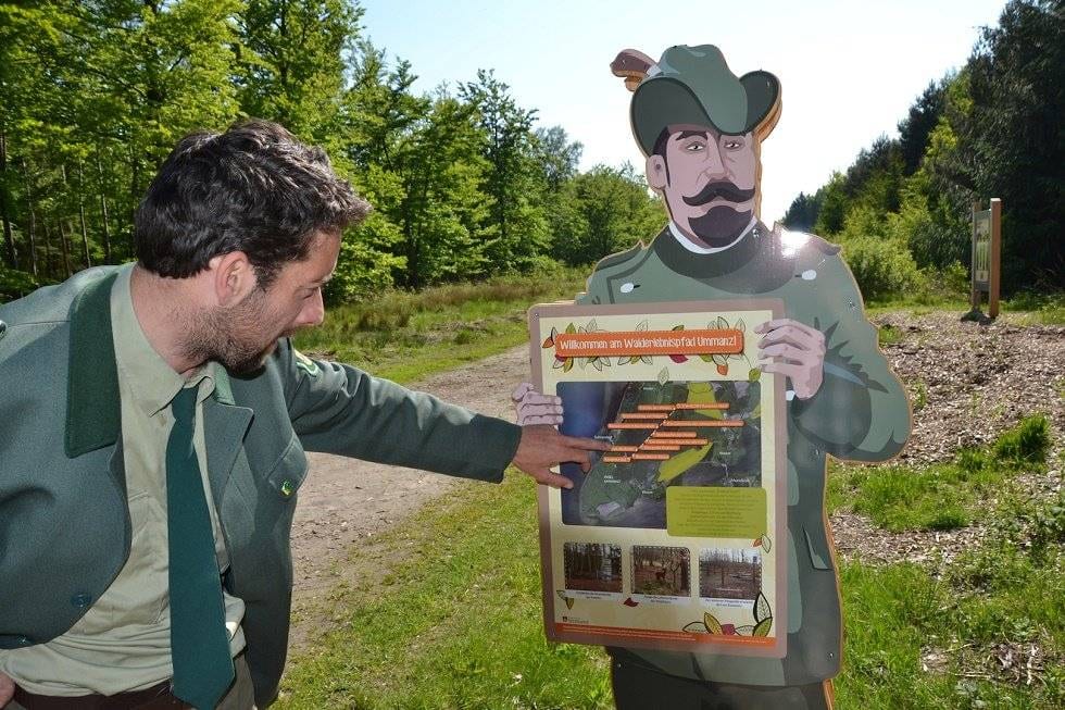 Leśny szlak przygód Ummanz „Des Försters Wald”