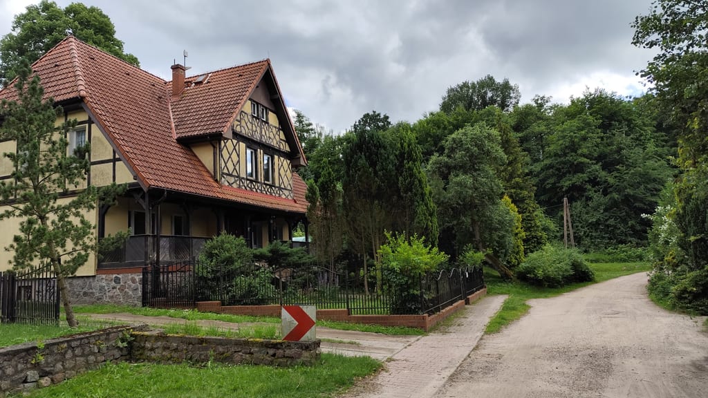 Miejsce biwakowania przy Leśniczówce Ginawa