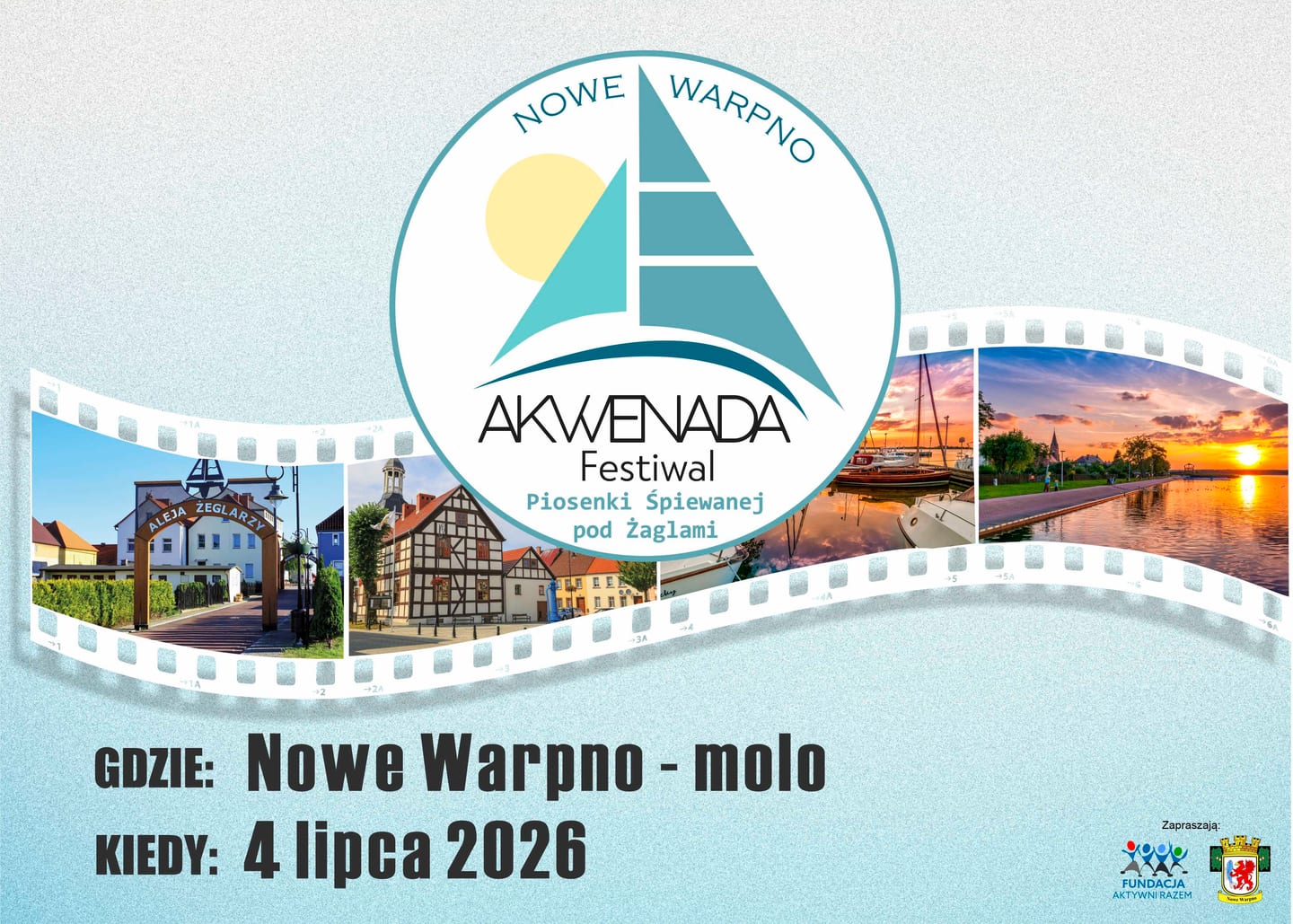 Festiwal Piosenki Śpiewanej pod Żaglami "AKWENADA" w Nowym Warpnie